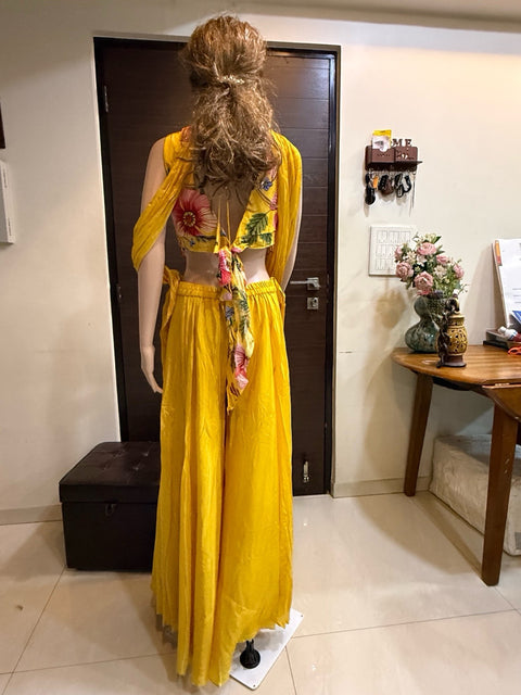 Toral Sunshine Floral Coord Set with Dupatta