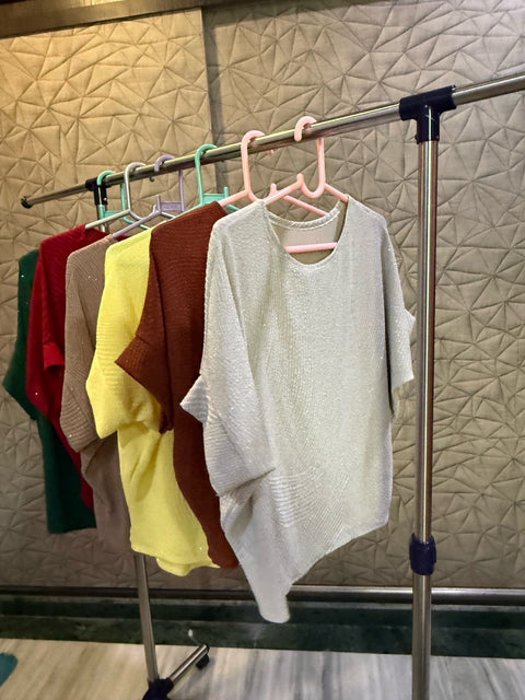 Thailand Women Free Size Shimmer Top