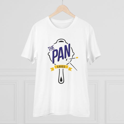 Generic Men's PC Cotton The Pan Pubg Printed T Shirt (Color: White, Thread Count: 180GSM)