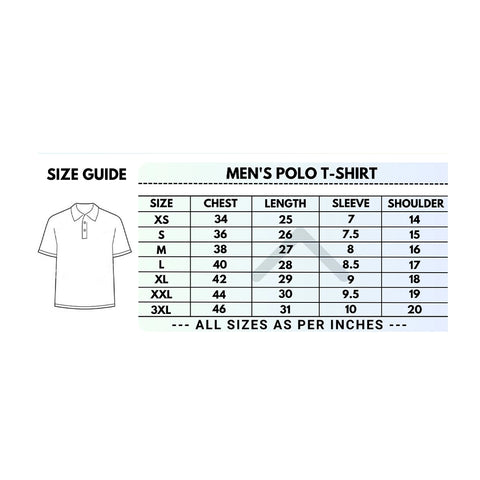 Generic Men's Casual Full Sleeve Solid Cotton Blended Polo Neck T-shirt (Royal)