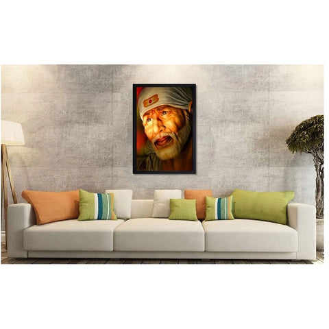 Generic Saibaba photo frame (Multicolor)