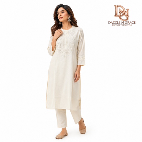 Ivory premium long kurti
