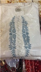 Cotton Embroidered Short Kurti