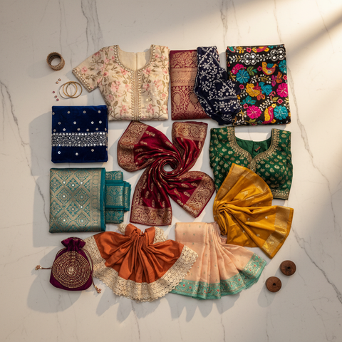 Top 10 Colour Combinations That Always Work in Indian Ethnic Wear