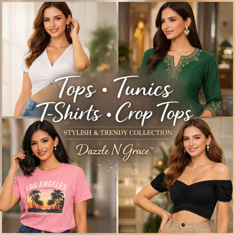 Tops / T Shirts / Tunics / Crop Top