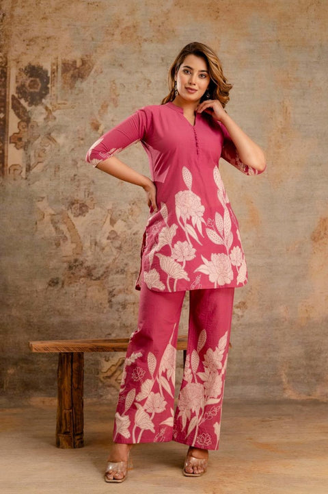 Swarit Floral Printed Coord Set