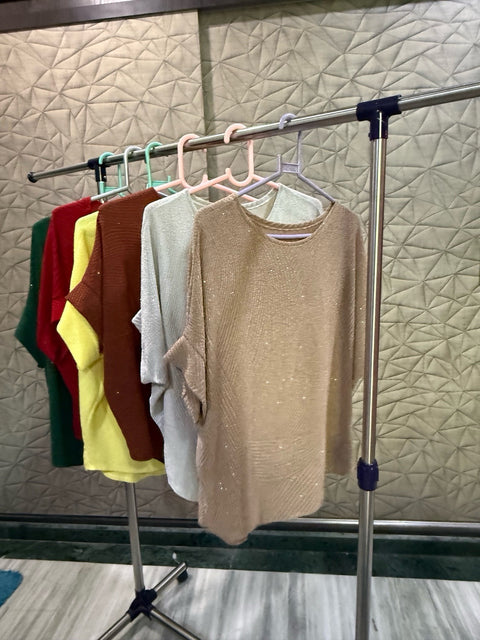 Thailand Women Free Size Shimmer Top