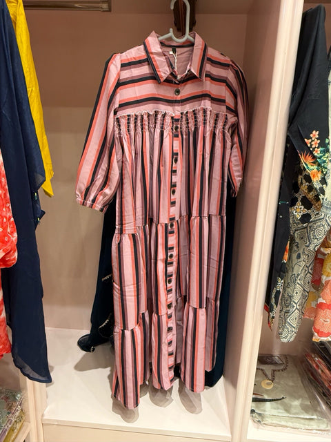 Mish Shirt Style Midi Frock