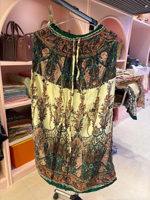 Bohemian Printed Long Skirt