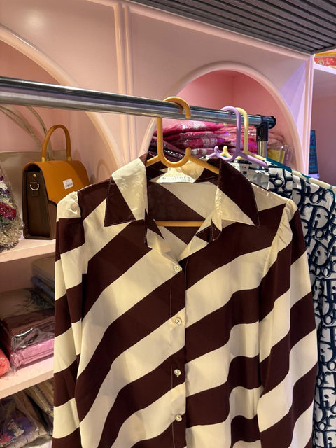 Printed Button-Down Shirt