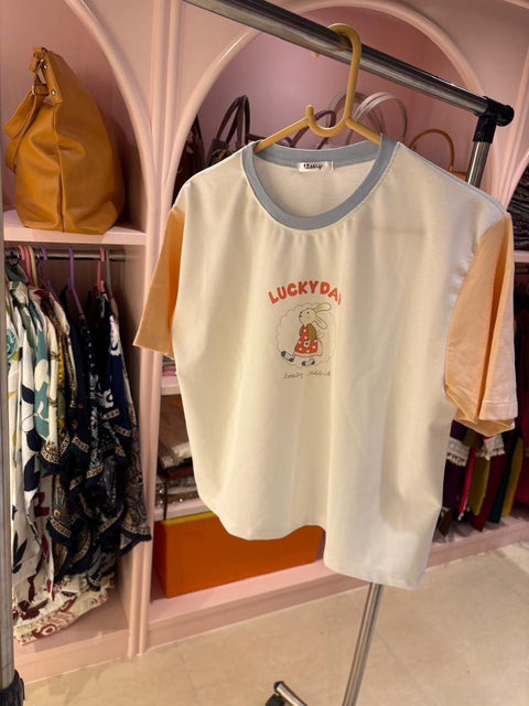 Cartoon Print T-Shirt