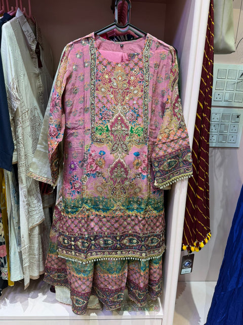 Rose Garden Digital Print Salwar Suit Set