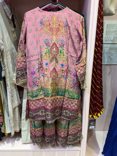 Rose Garden Digital Print Salwar Suit Set