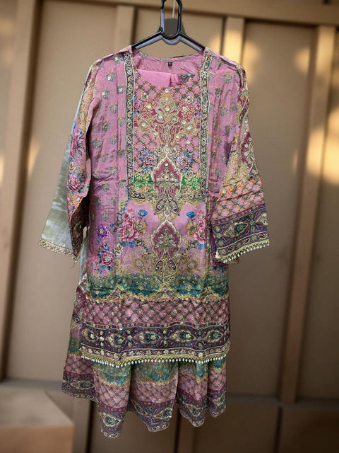 Rose Garden Digital Print Salwar Suit Set