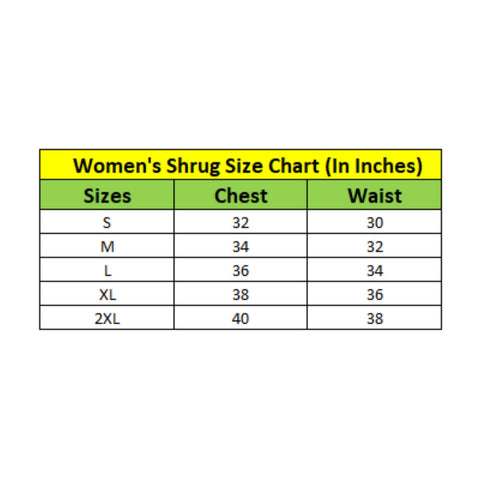 Generic Women's Polyester Floral 3-4th Sleeves Shrug (Multicolor)