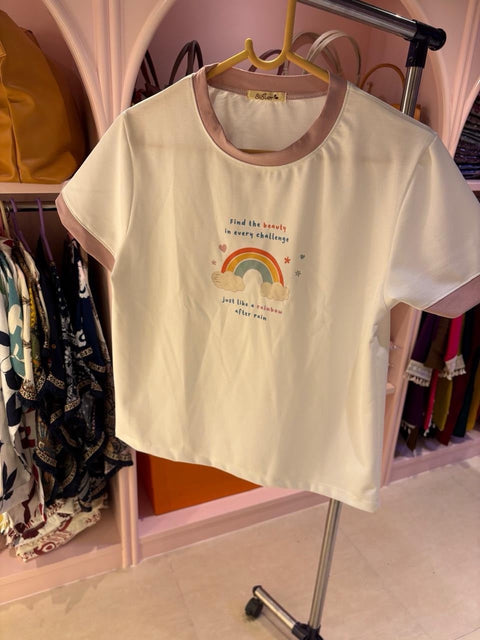 Cartoon Print T-Shirt